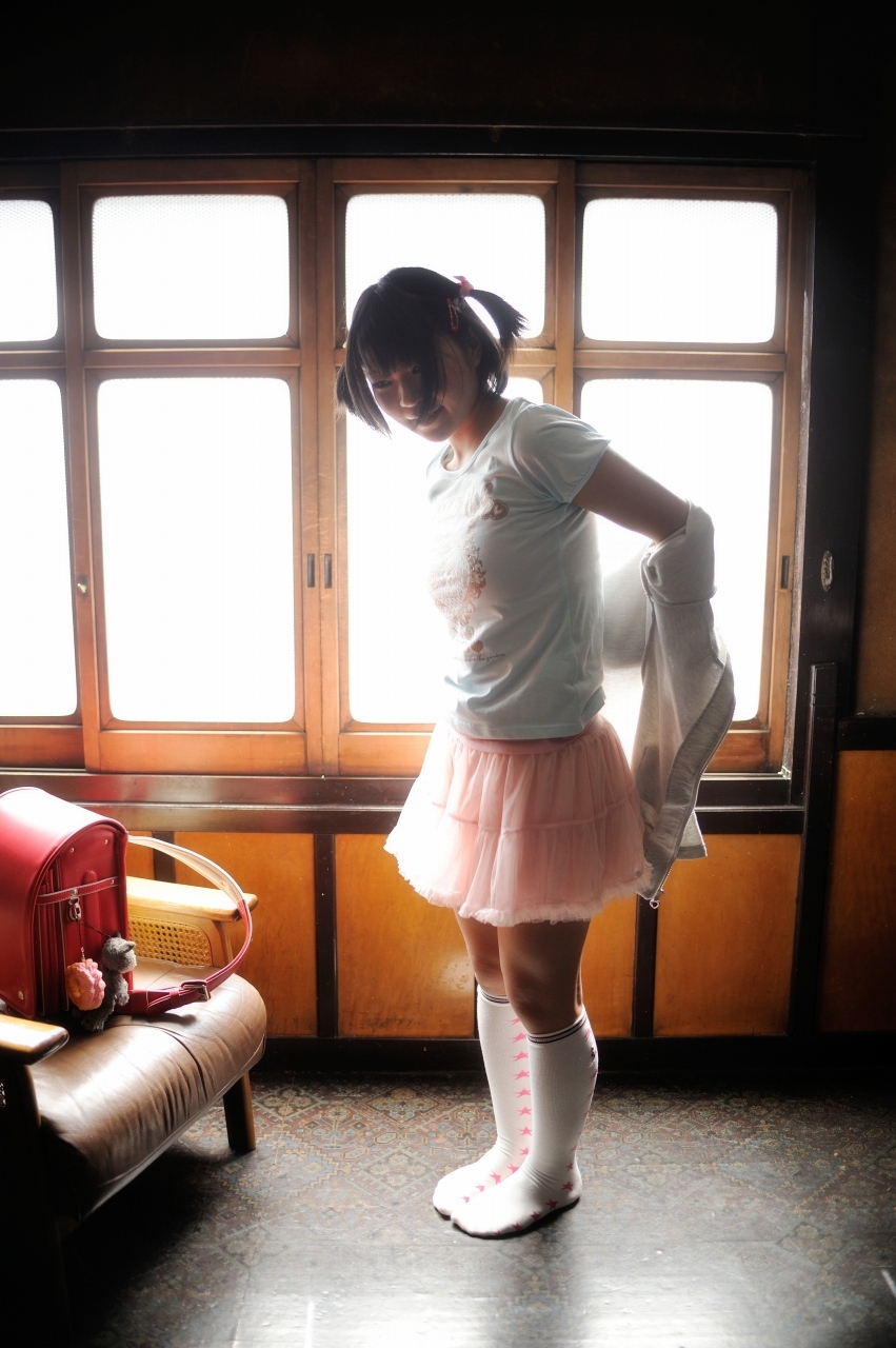 [Cosplay] Hot Flute Student - Pigtails & Perfect Ass